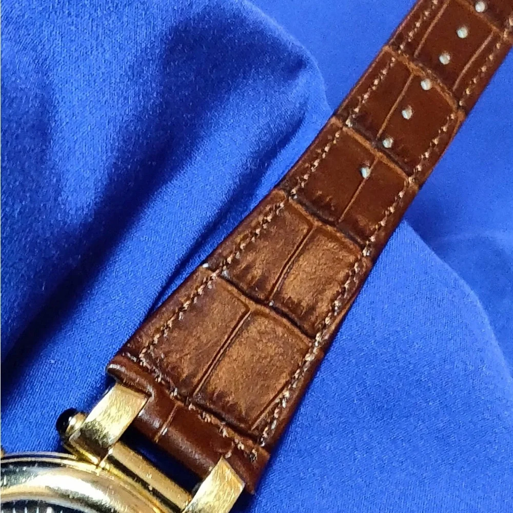 Salvatore Ferragamo F13 Firenze Idillio 45mm Gold Tone Swiss Made Men's Watch